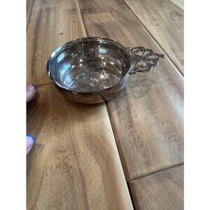 Vintage Lunt Silver Plate Vintage Miniature Porringer Bowl